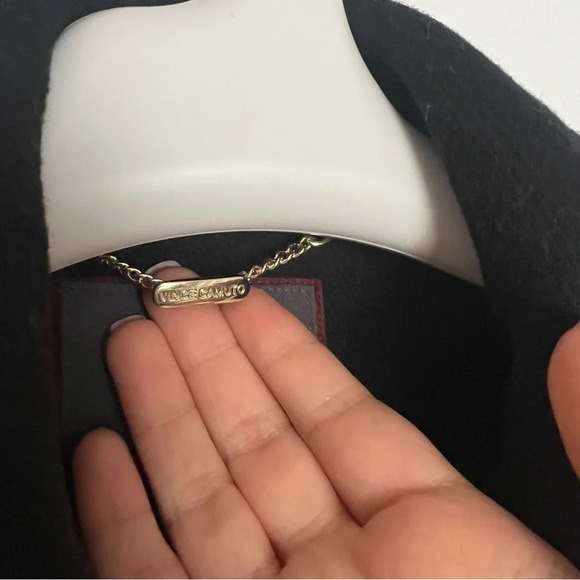 Vince Camuto Black Pea Coat size S - Picture 10 of 12